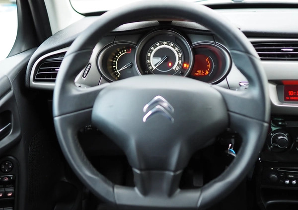 Citroen C3 cena 24900 przebieg: 140000, rok produkcji 2014 z Trzciel małe 497